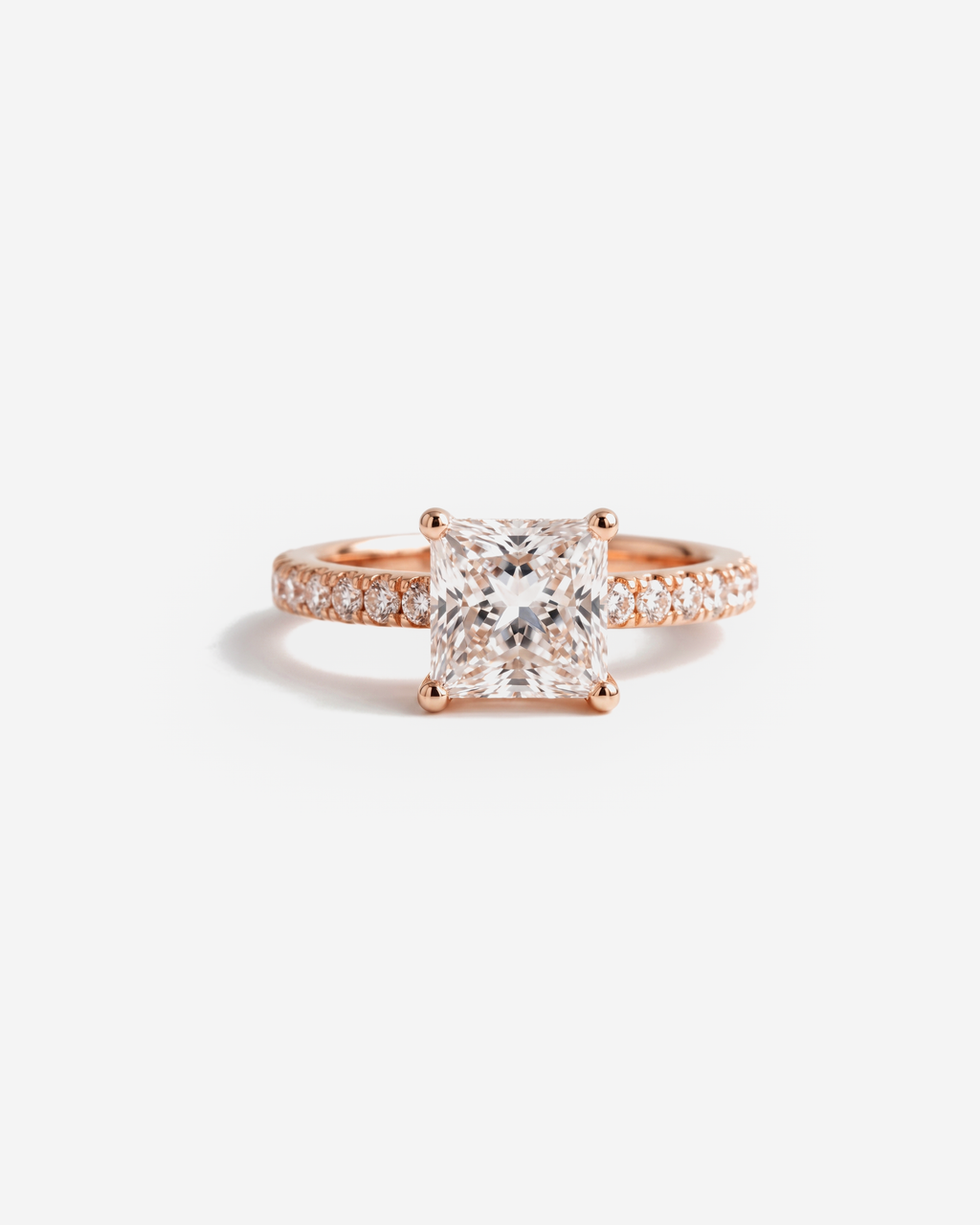 2ct Princess Engagement Ring