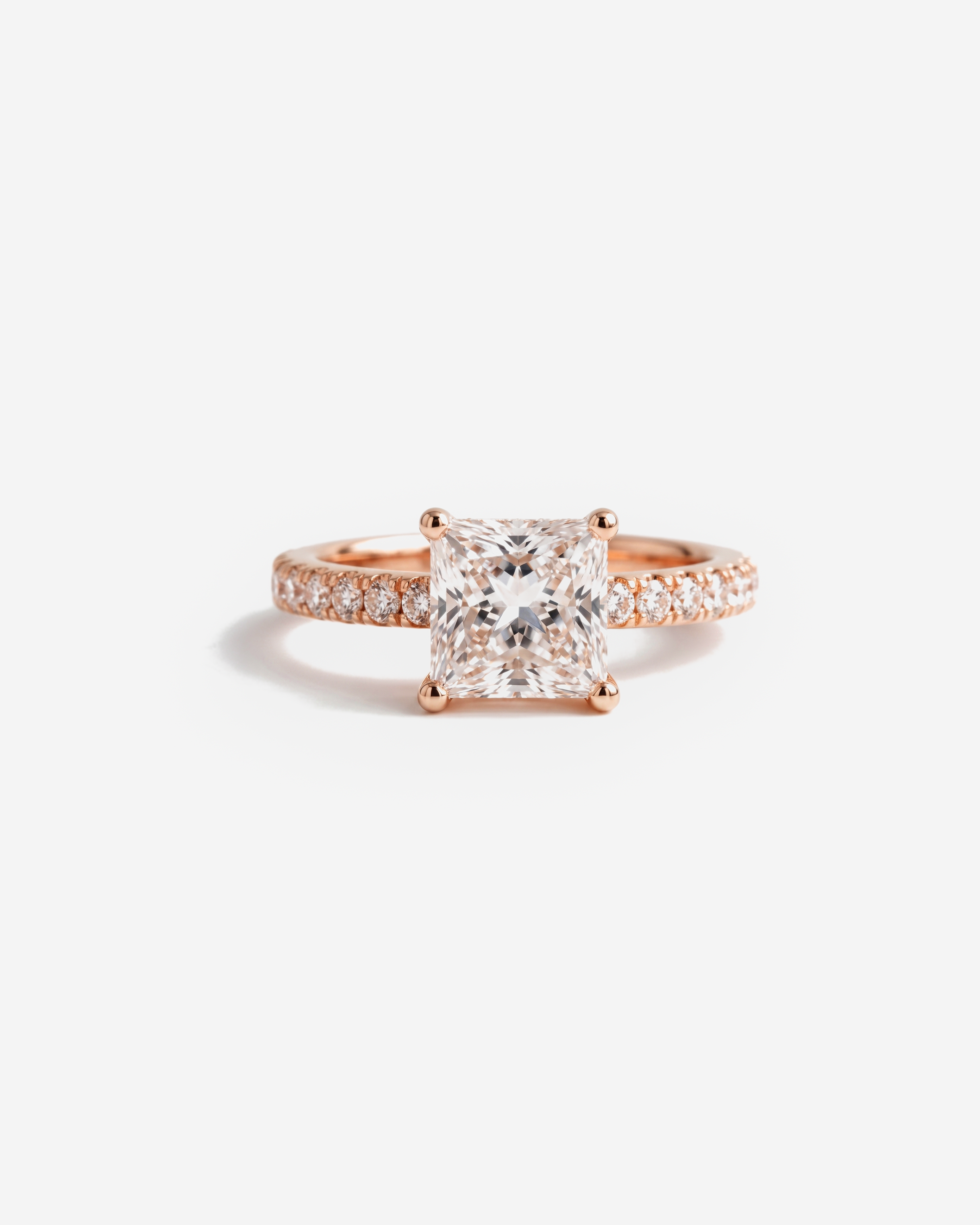 2ct Princess Engagement Ring