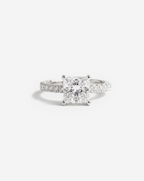 2ct Princess Engagement Ring