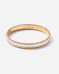 Baguette Bangle in 9ct yellow gold