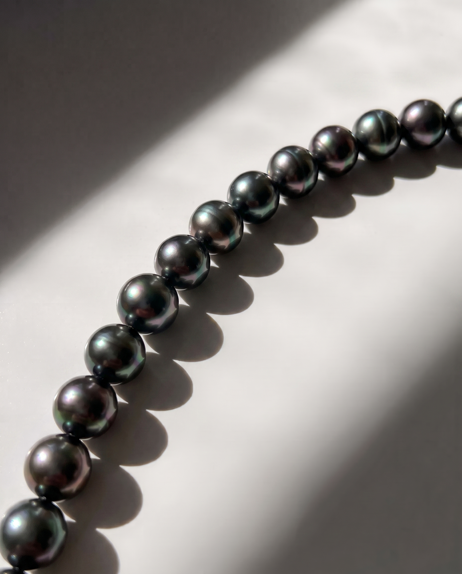 Black Pearl Necklace