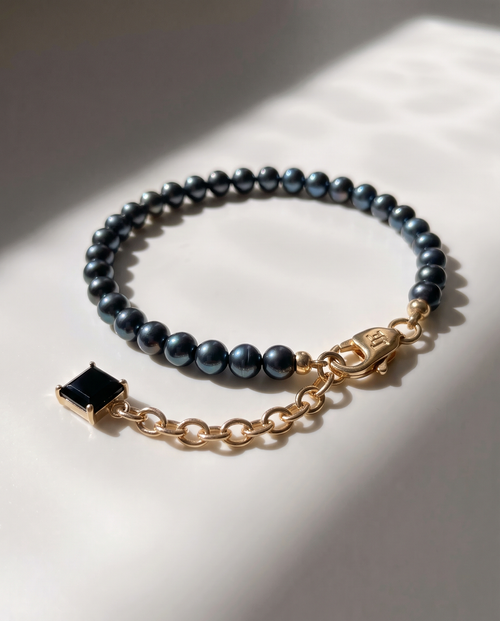 Black Pearl Bracelet