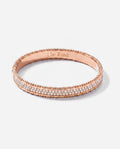 Pavé Bangle in 9ct rose gold