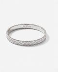 Pavé Bangle in 9ct white gold
