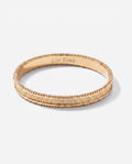 Open Channel Bangle in 9ct yellow gold