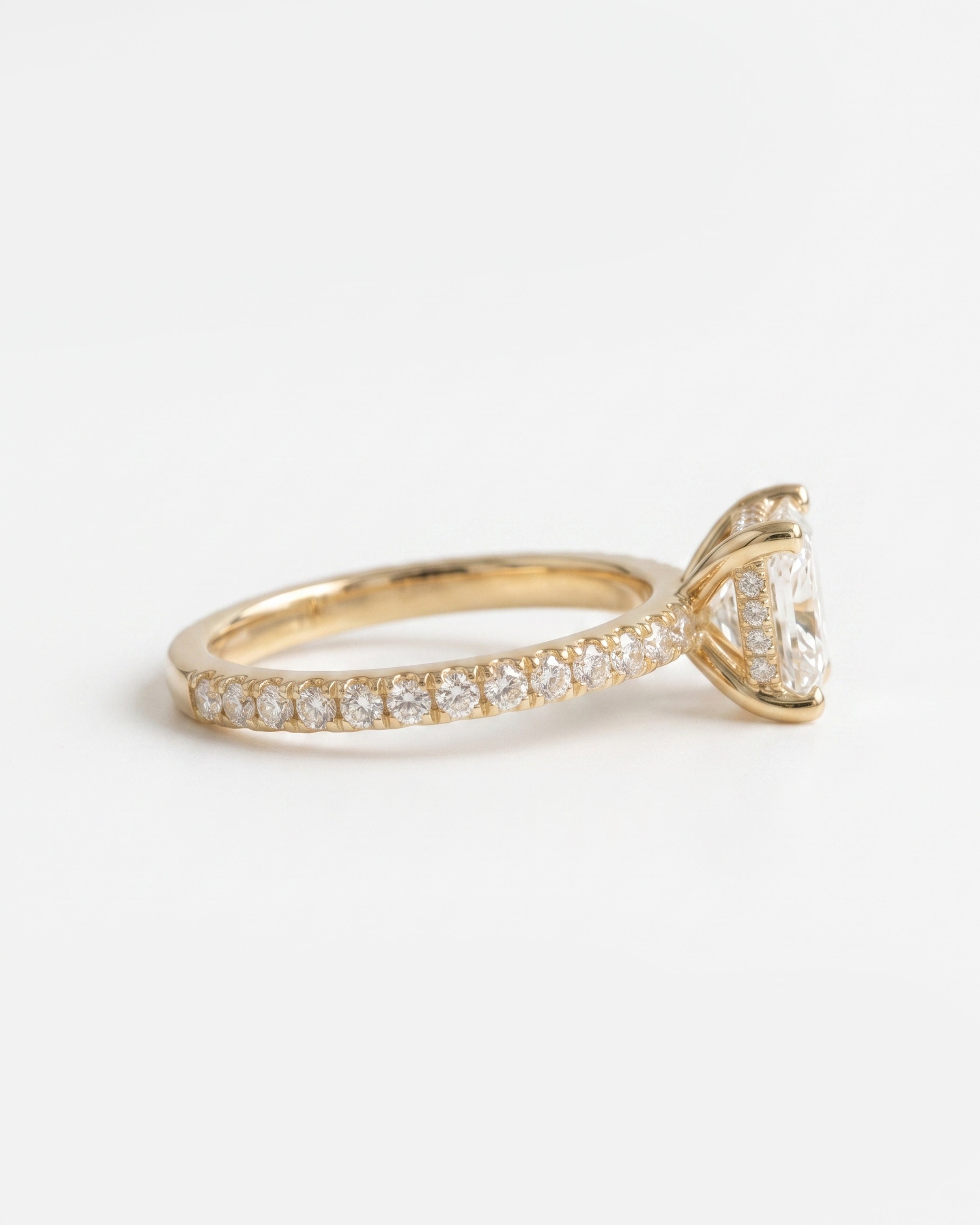 2ct Princess Engagement Ring