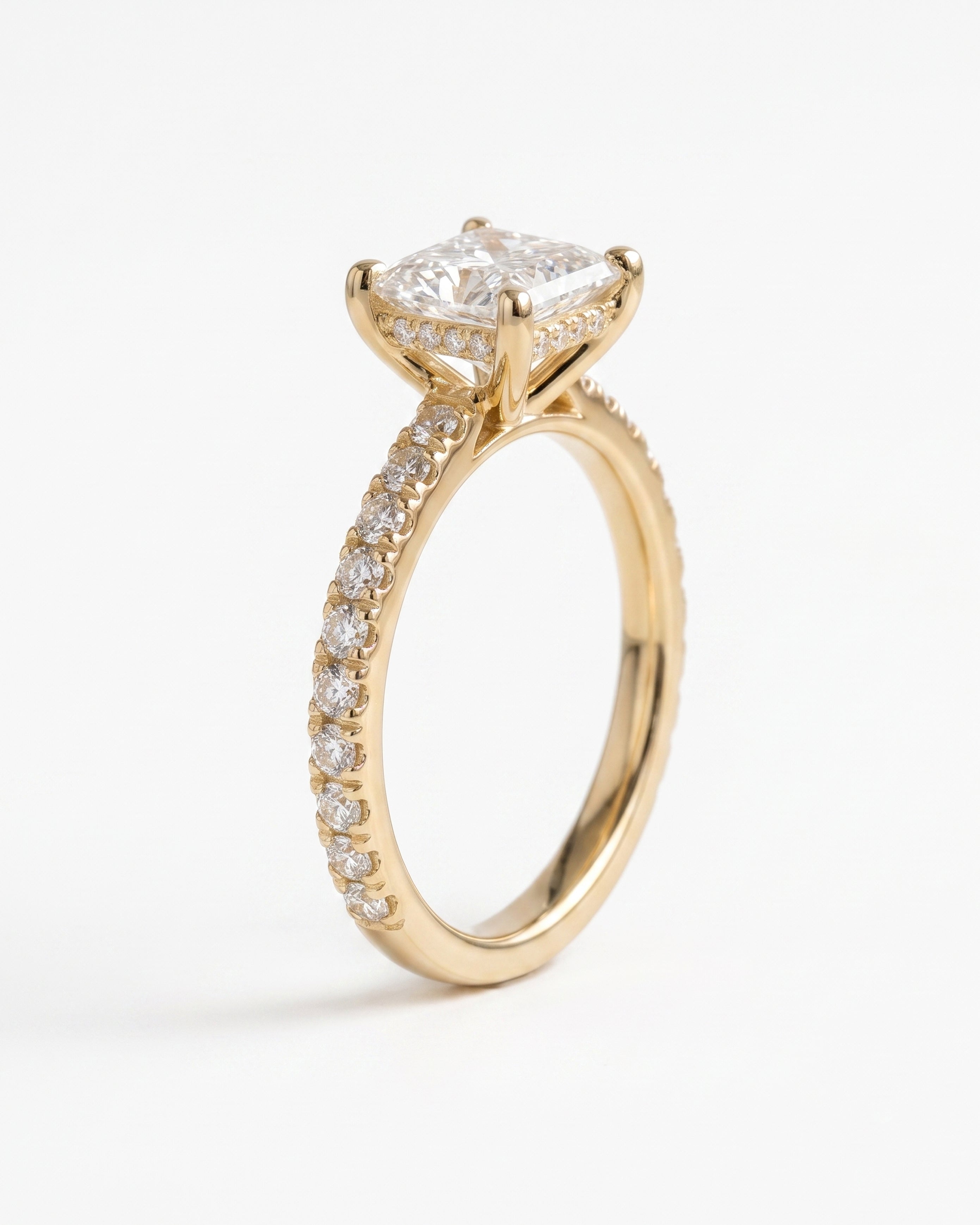 2ct Princess Engagement Ring