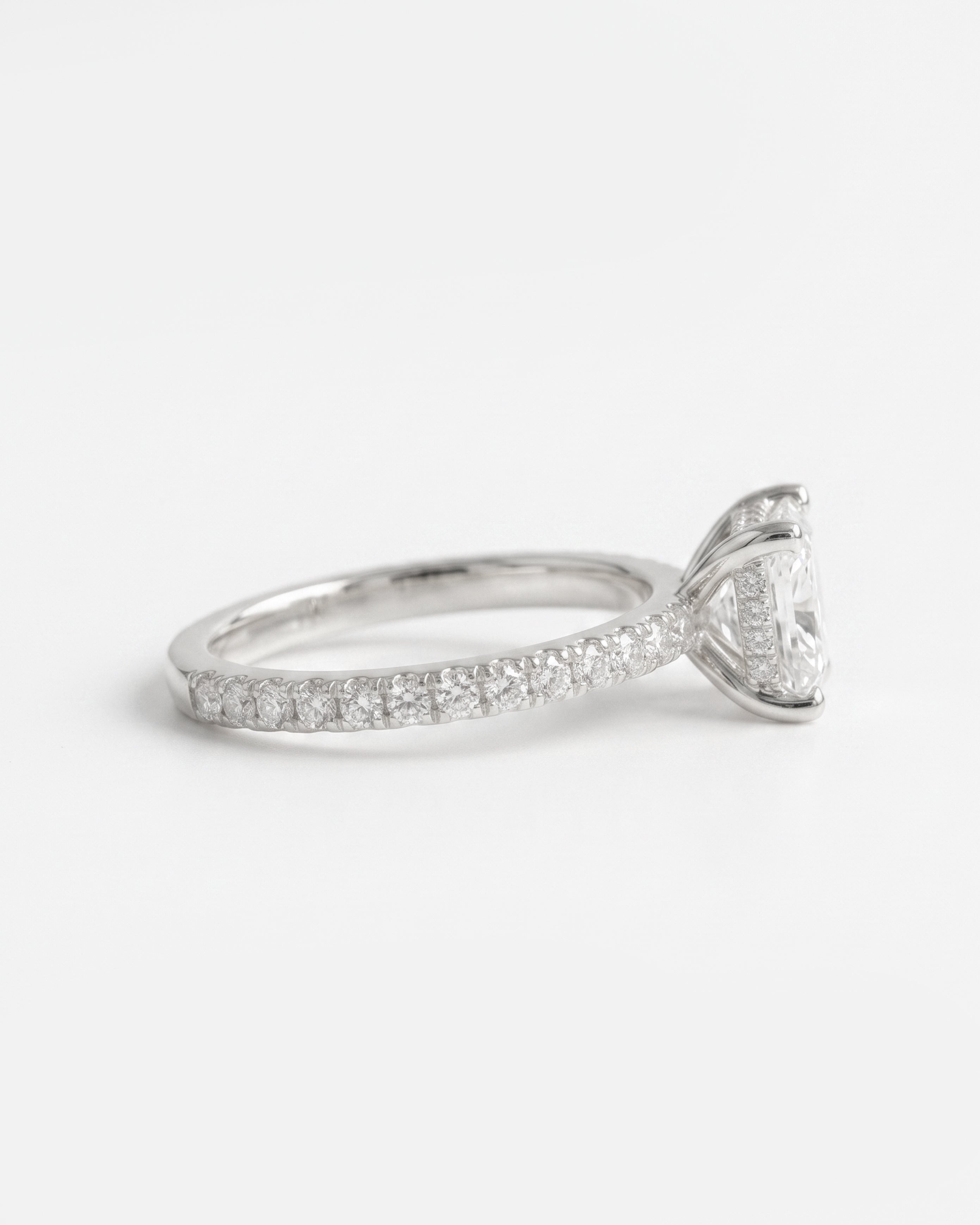 2ct Princess Engagement Ring