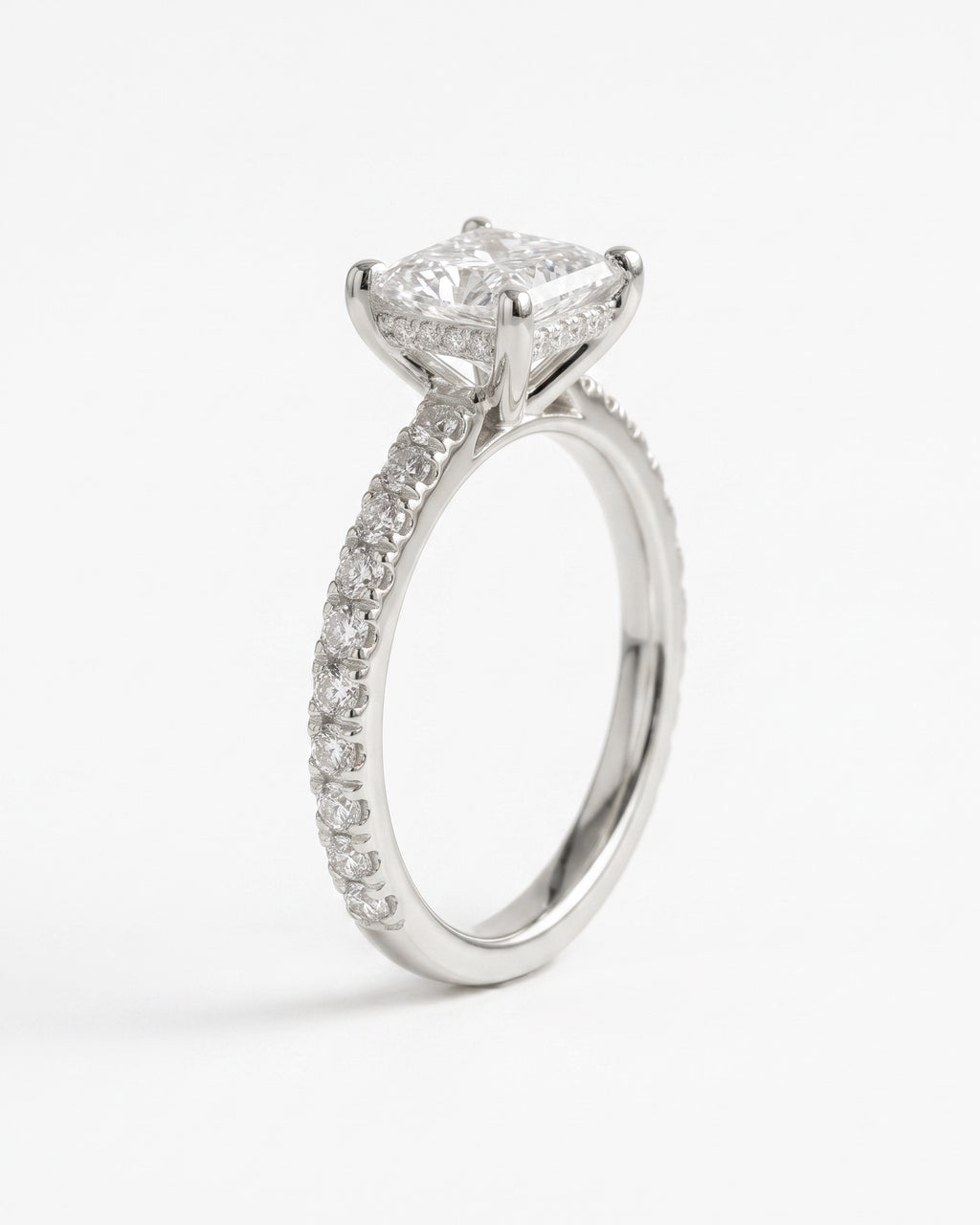 2ct Princess Engagement Ring