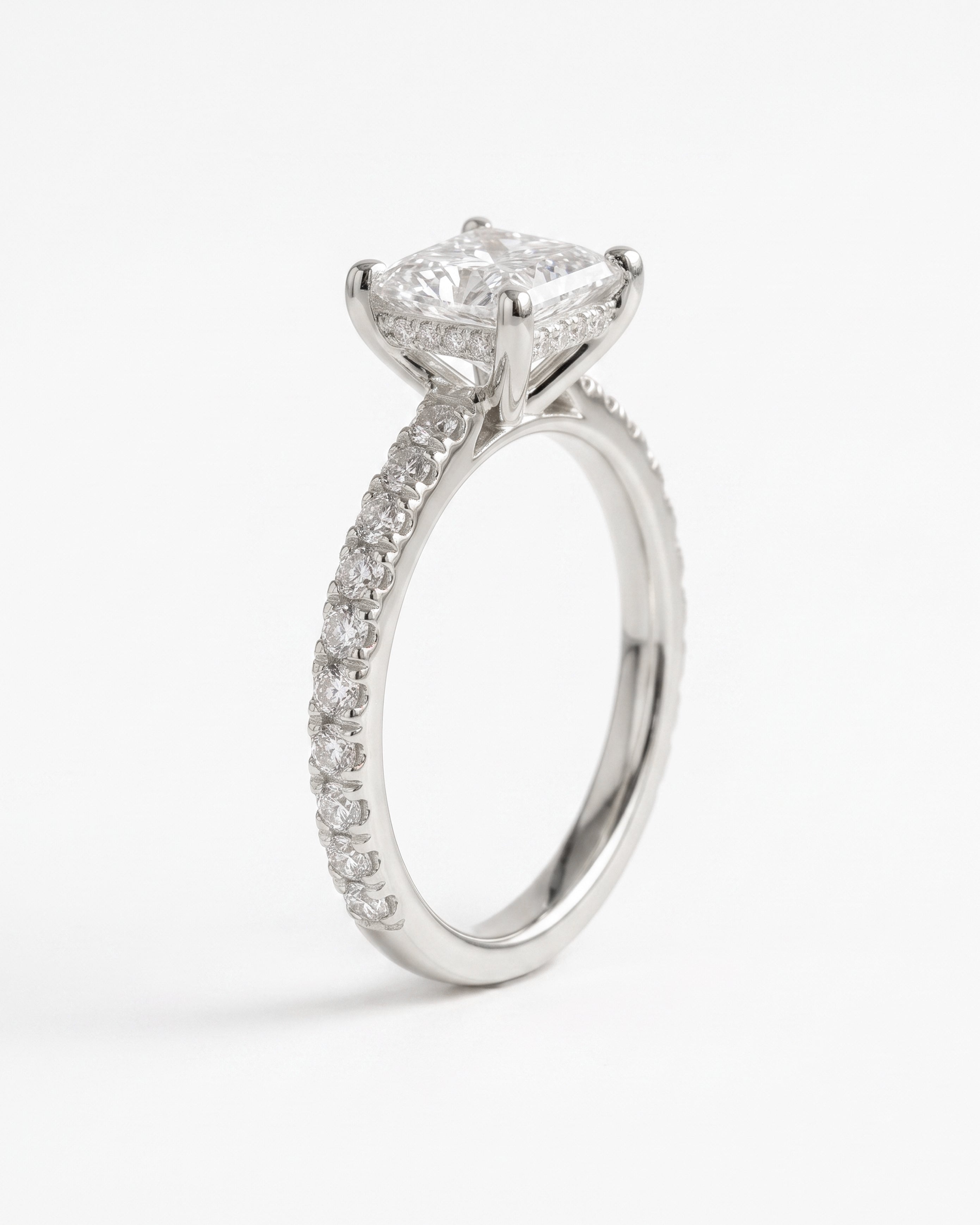 2ct Princess Engagement Ring