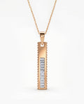 Ingot Pendant Baguette