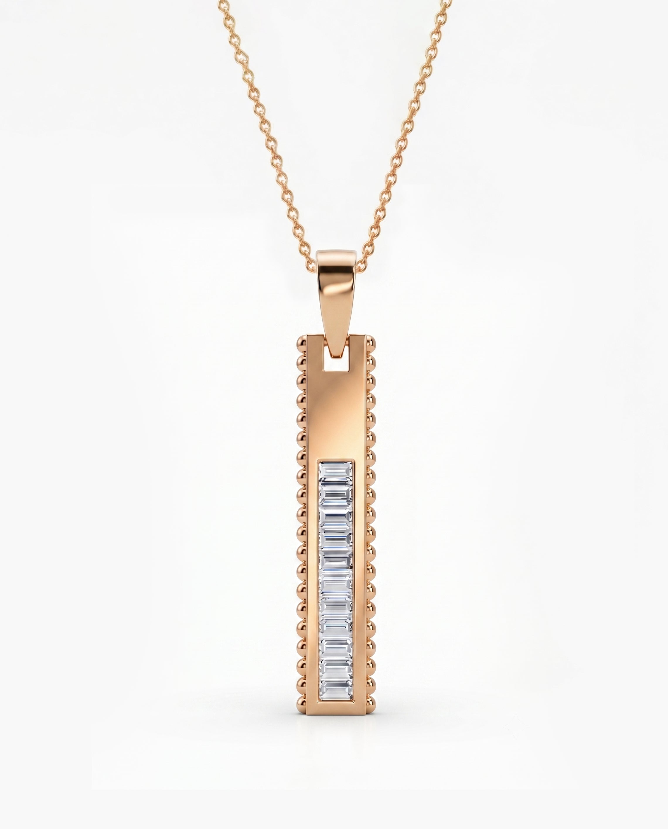 Ingot Pendant Baguette