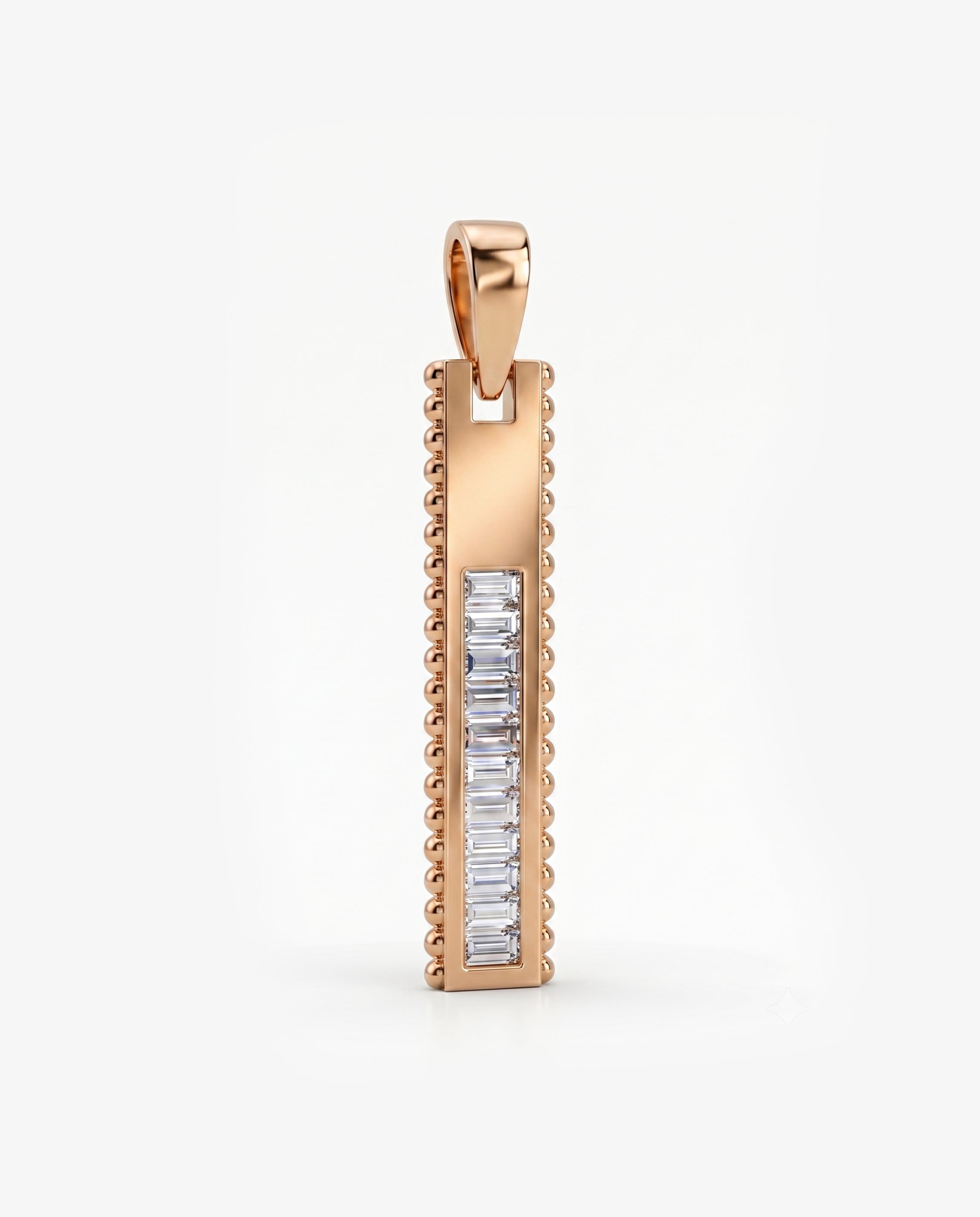 Ingot Pendant Baguette