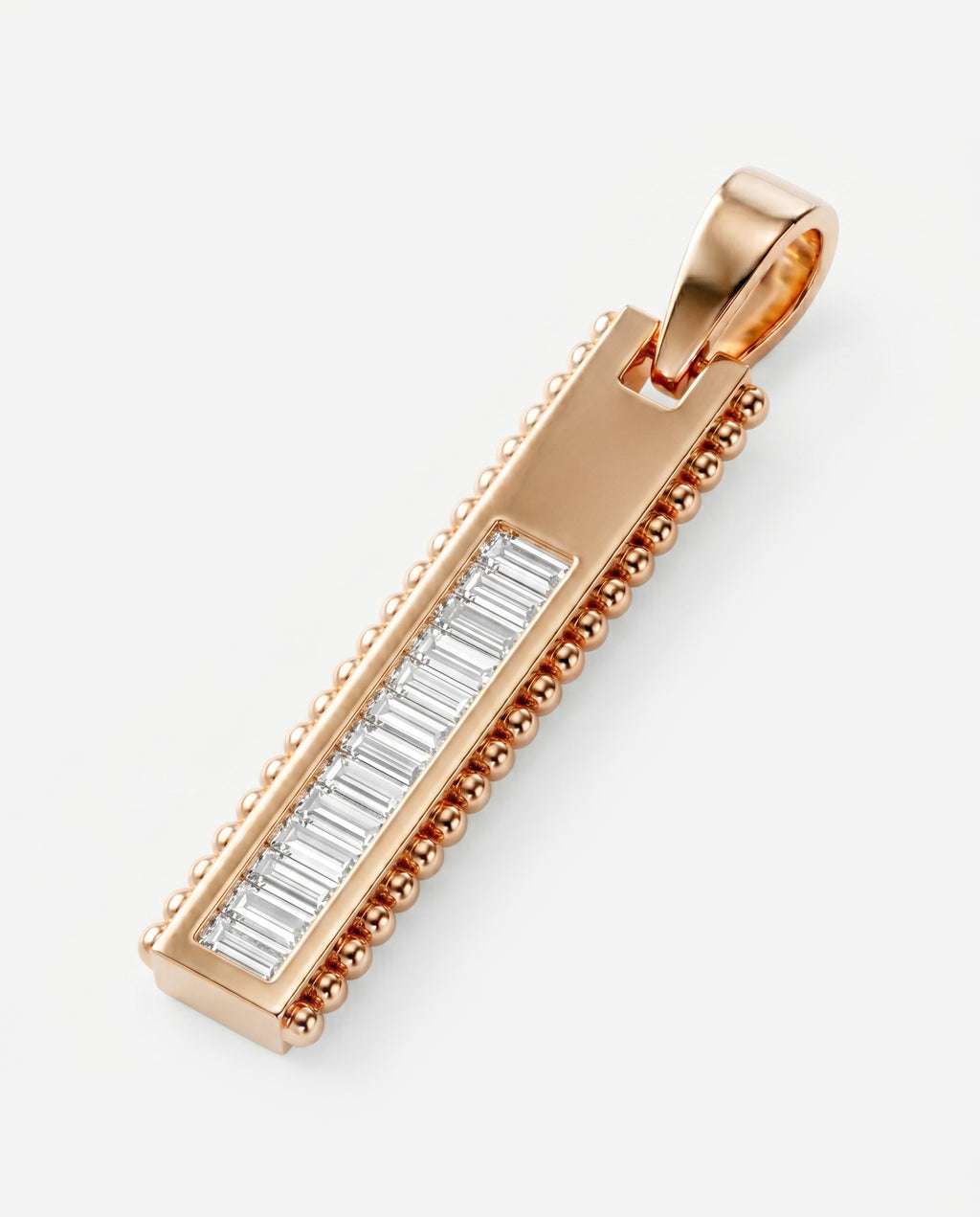 Ingot Pendant Baguette