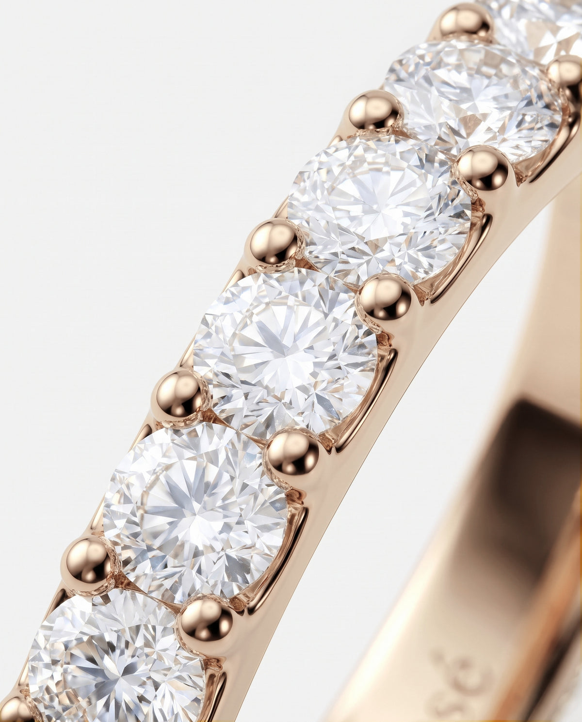 Diamond Eternity Ring in 9ct rose gold