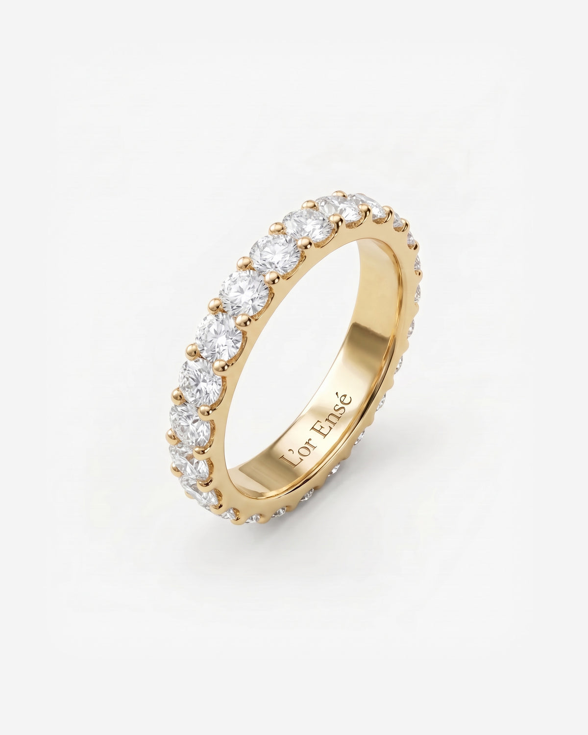 Diamond Eternity Ring in 9ct yellow gold