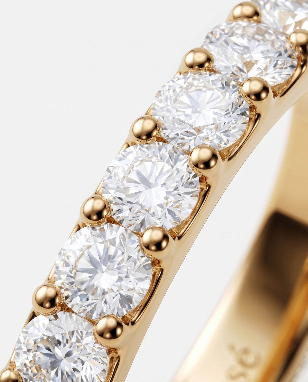Diamond Eternity Ring in 9ct yellow gold