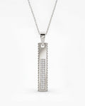 Ingot Pendant Pavé