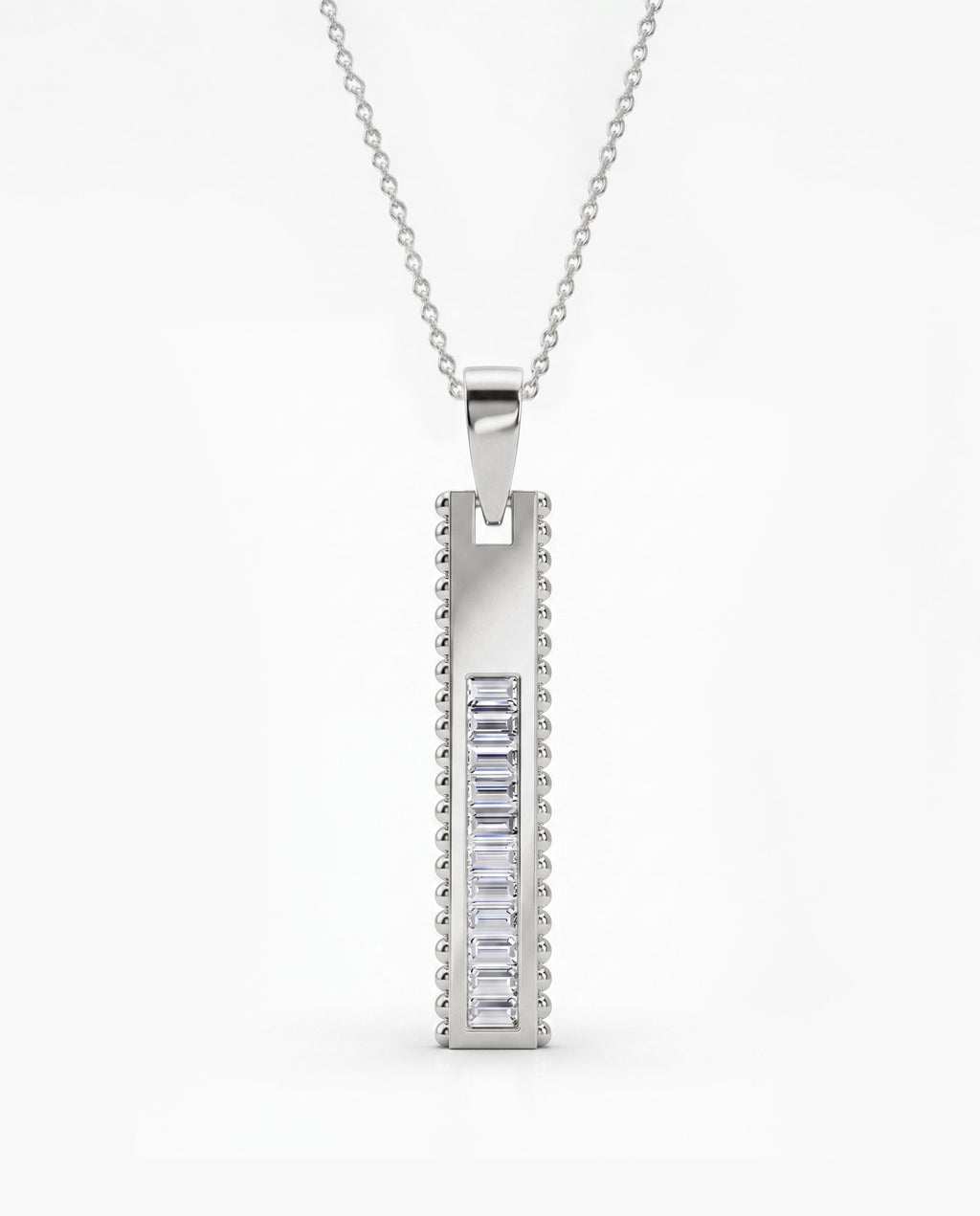 Ingot Pendant Baguette
