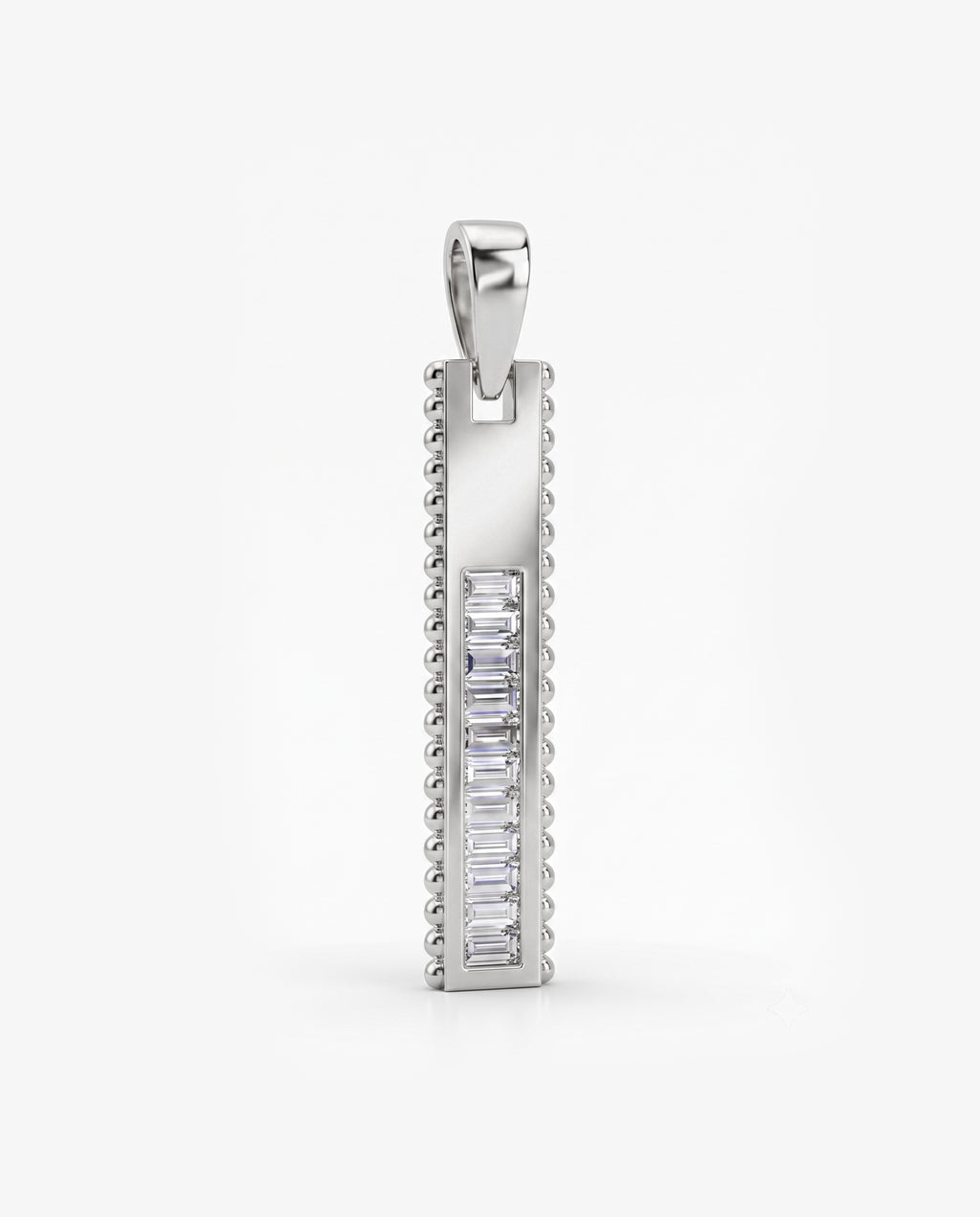Ingot Pendant Baguette