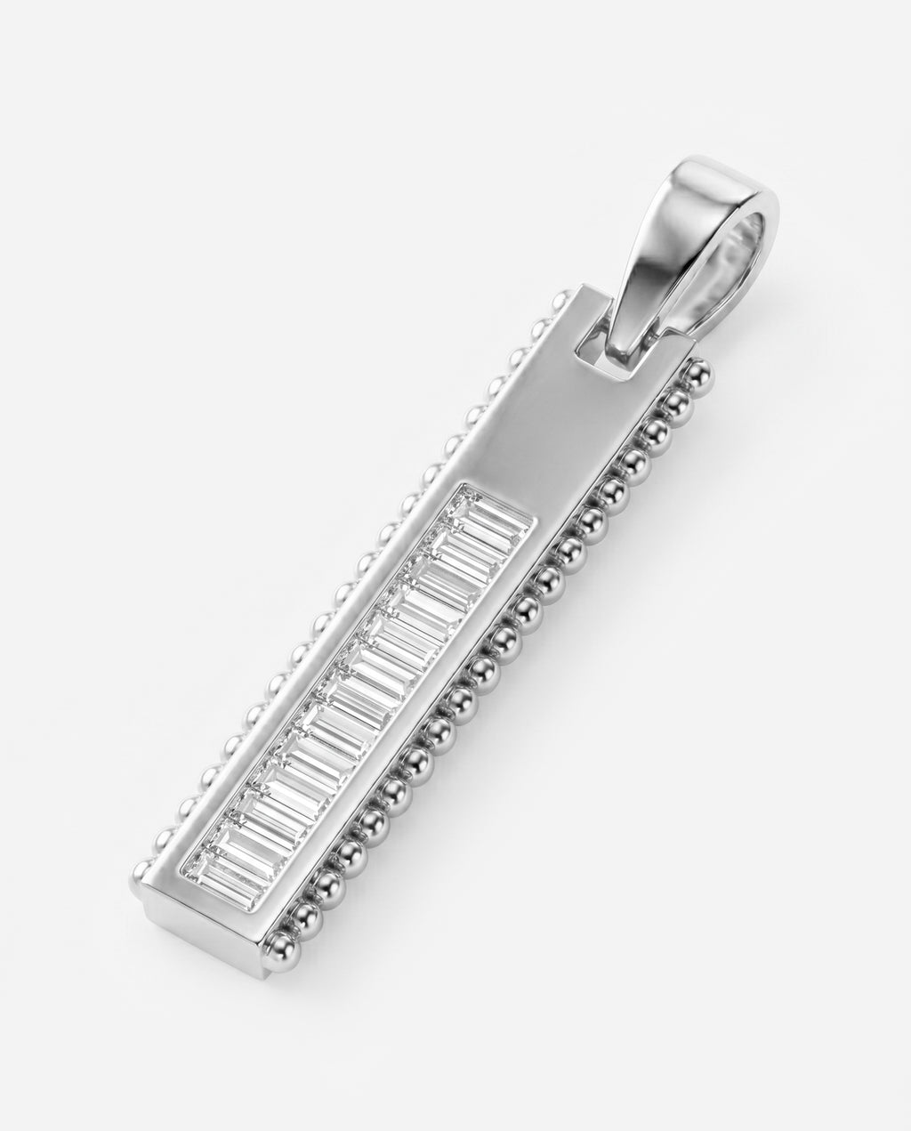 Ingot Pendant Baguette