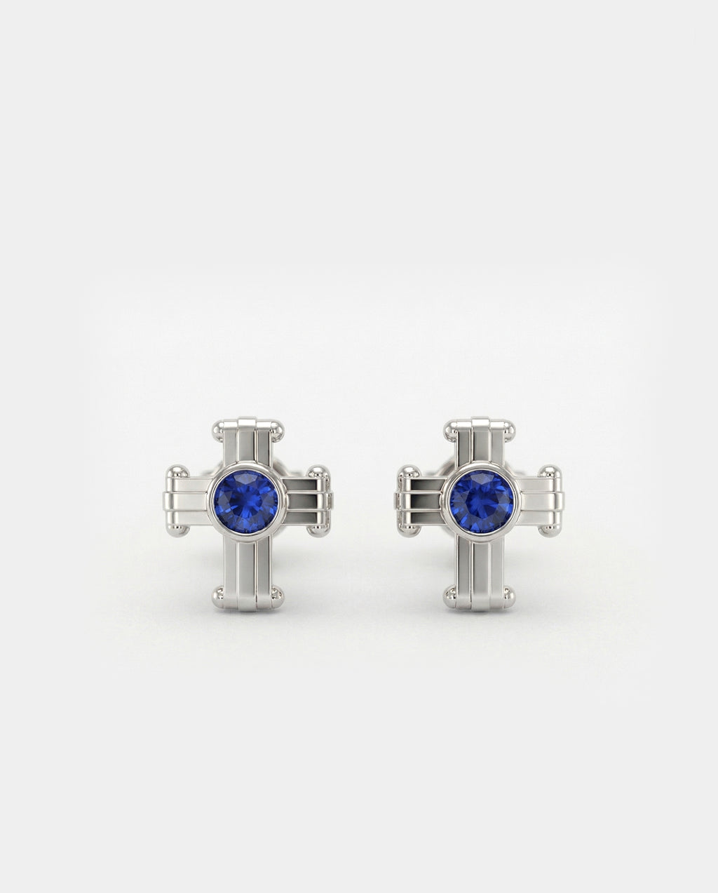 Rivet Ear Cross Studs