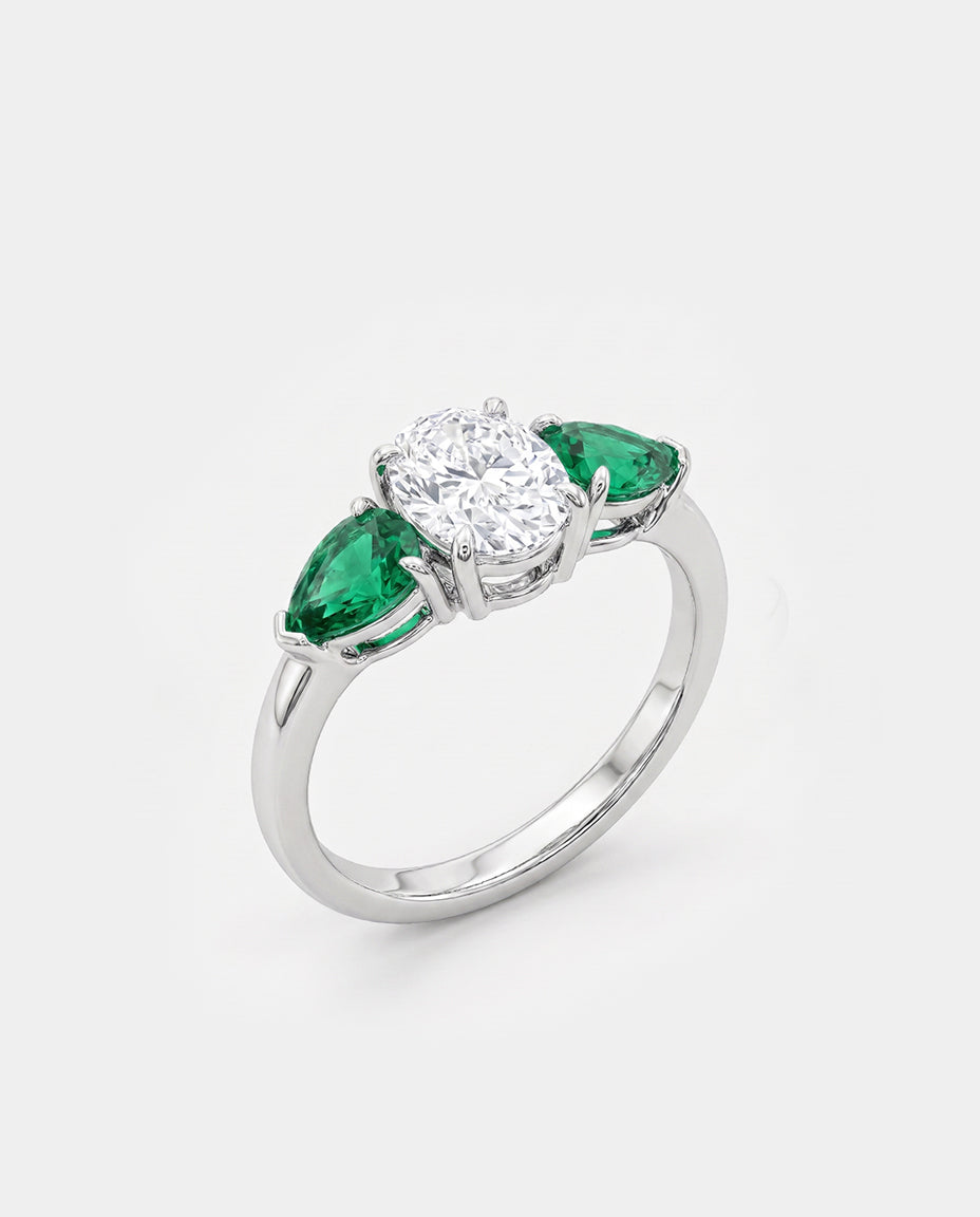 Trilogy 3ct Engagement Band