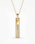 Ingot Pendant Baguette