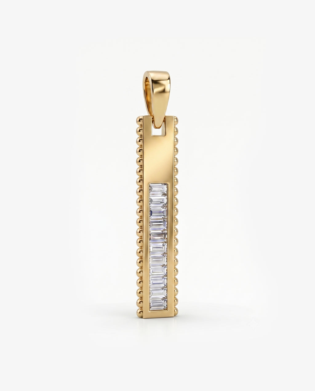 Ingot Pendant Baguette
