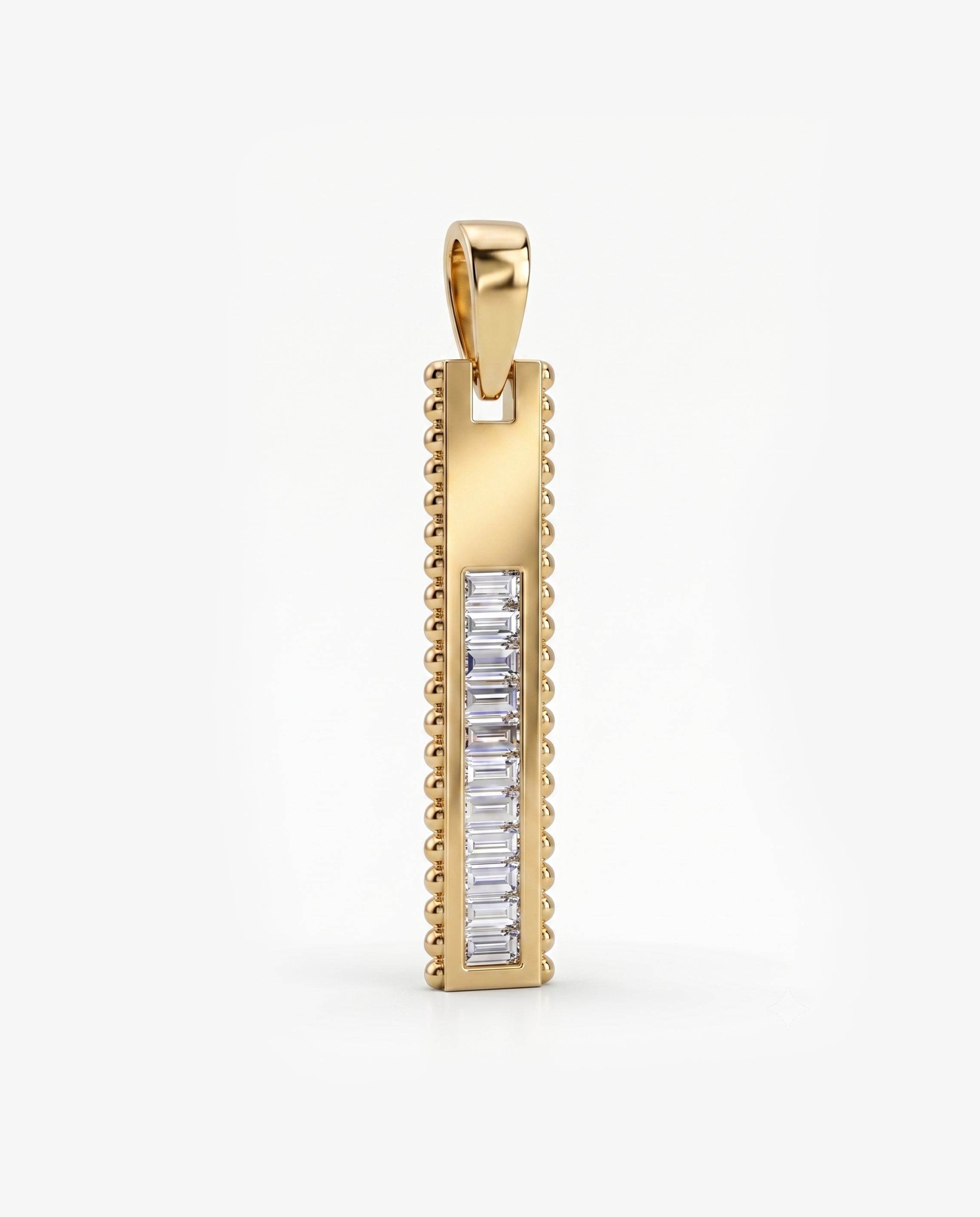 Ingot Pendant Baguette
