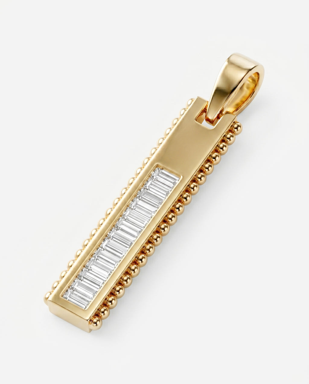 Ingot Pendant Baguette