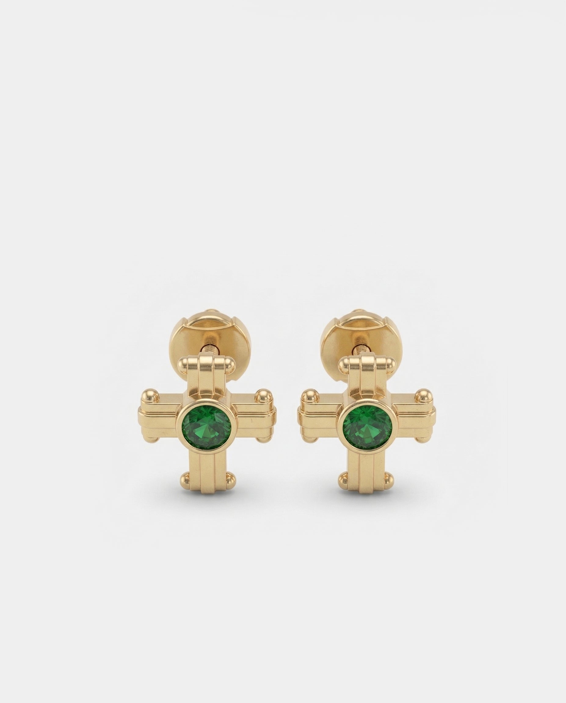 Rivet Ear Cross Studs