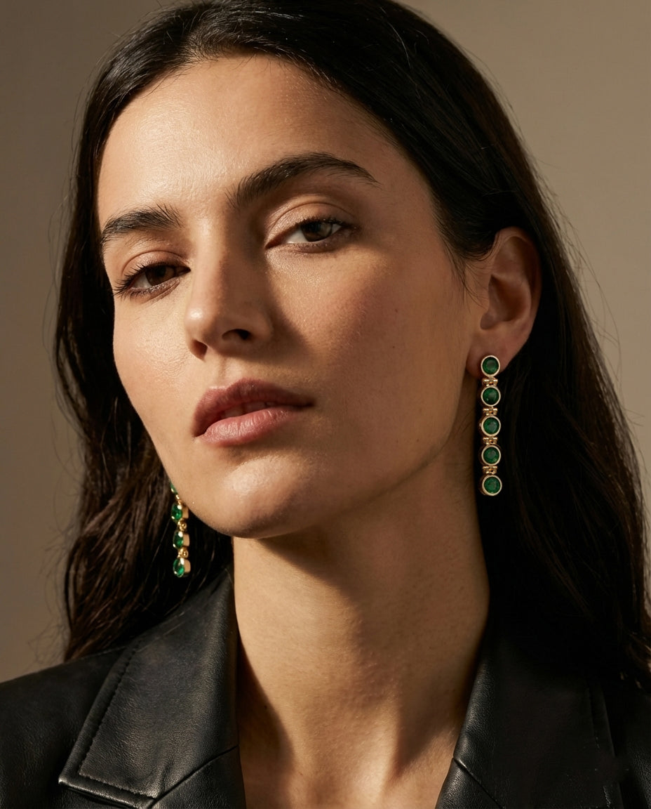 Rivet Link Earrings