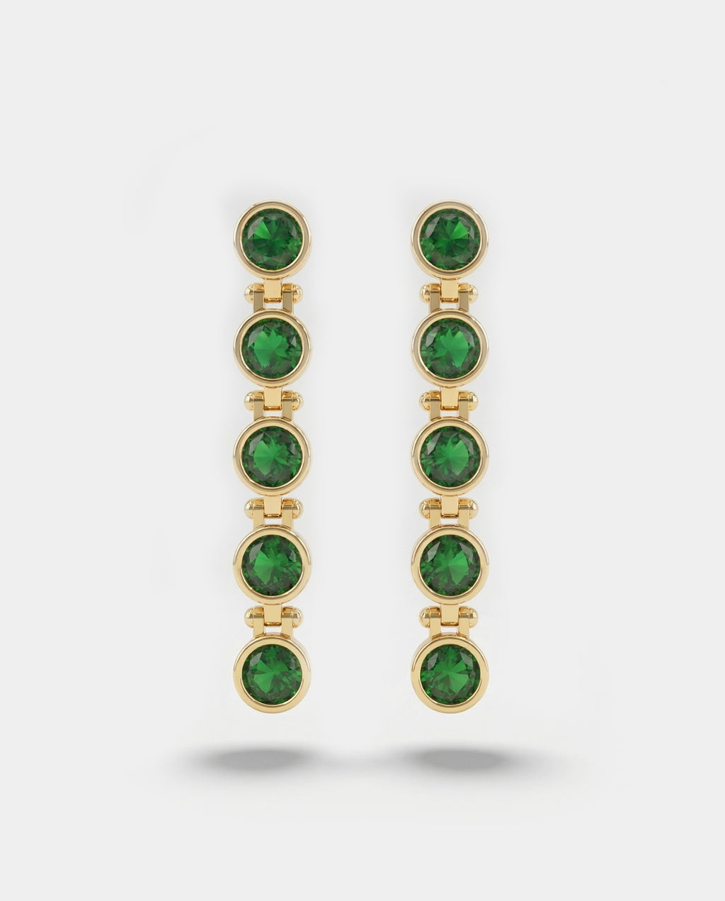 Rivet Link Earrings