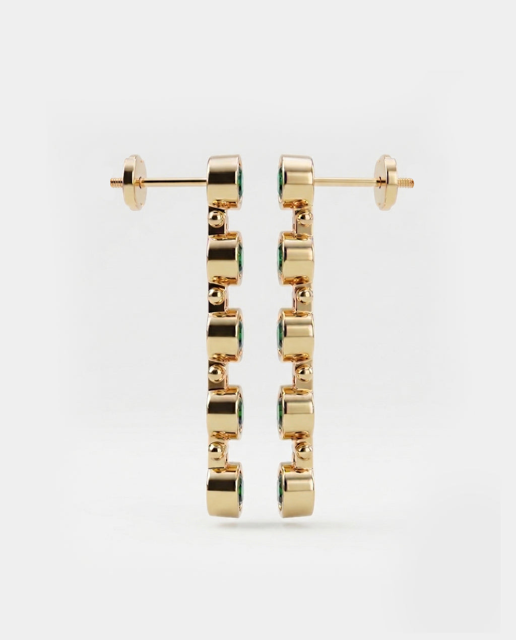 Rivet Link Earrings